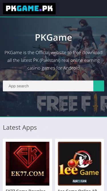 Screenshot of pkgame.pk