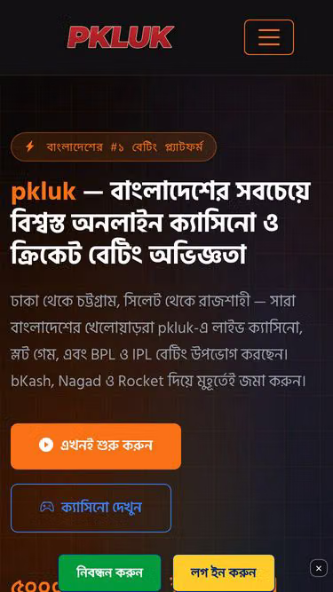 Screenshot of pkluk.io