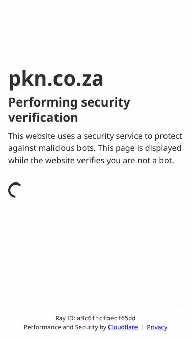 Screenshot of pkn.co.za
