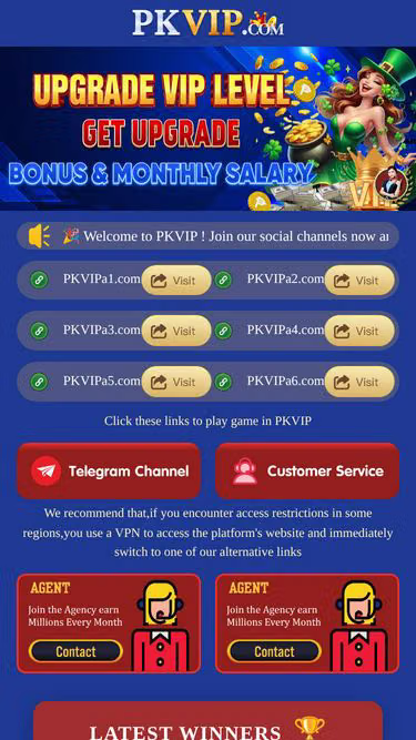 Screenshot of pkvip.org