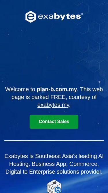 Screenshot of plan-b.com.my