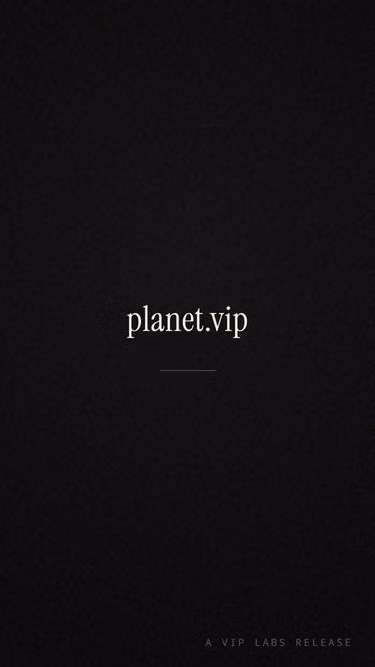 Screenshot of planet.vip