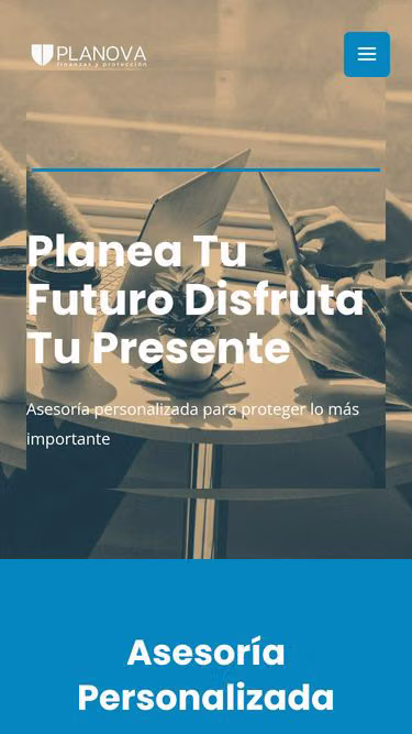 Screenshot of planova.mx