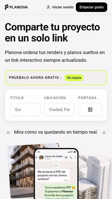 Screenshot of planova.pro