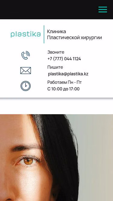 Screenshot of plastika.kz