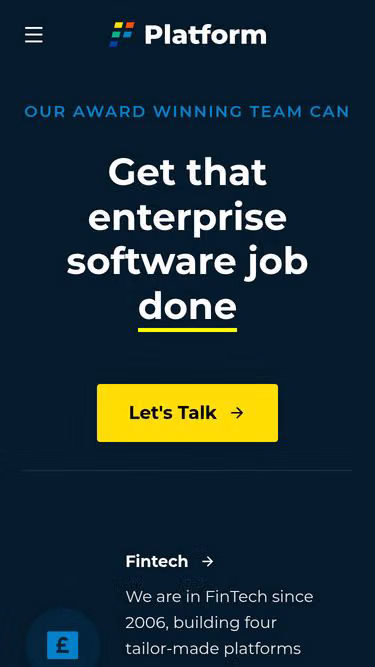 Screenshot of platform.bg