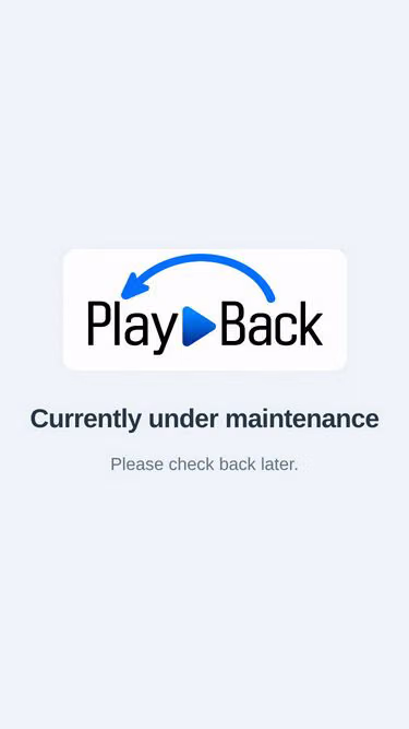 Screenshot of playback.global
