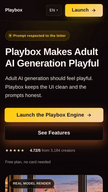 Screenshot of playbox.casa