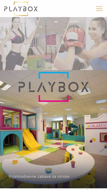 Screenshot of playbox.si