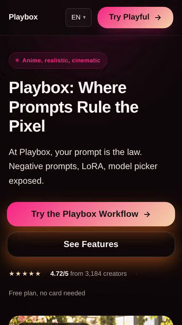 Screenshot of playbox.skin