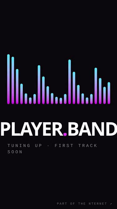 Screenshot of player.band