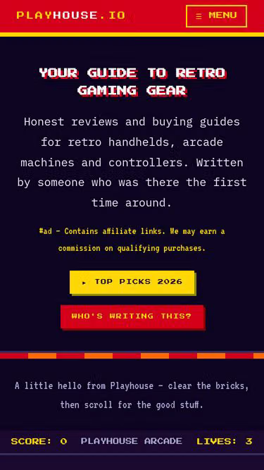 Screenshot of playhouse.io