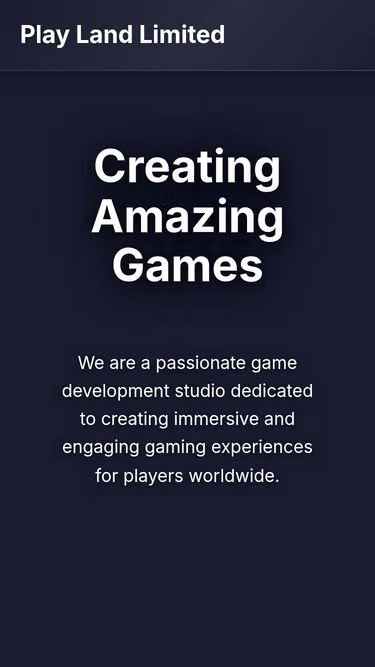 Screenshot of playland.ltd