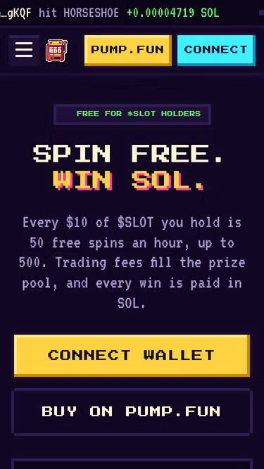Screenshot of playslot.dev