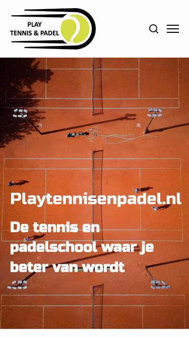 Screenshot of playtennis.nl