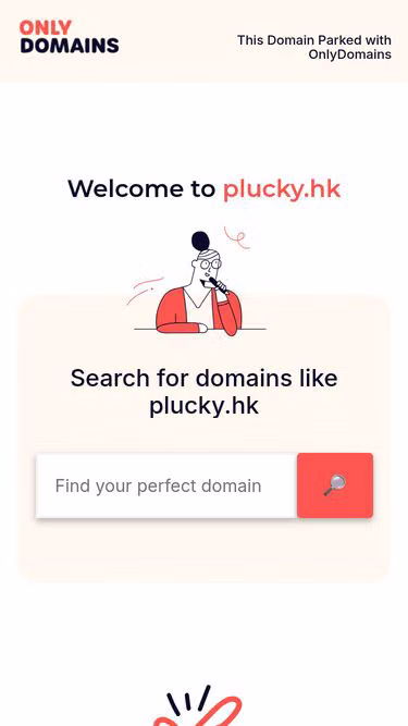 Screenshot of plucky.hk
