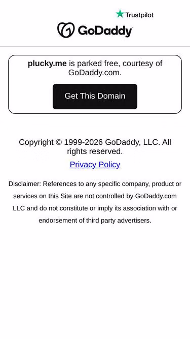 Screenshot of plucky.me