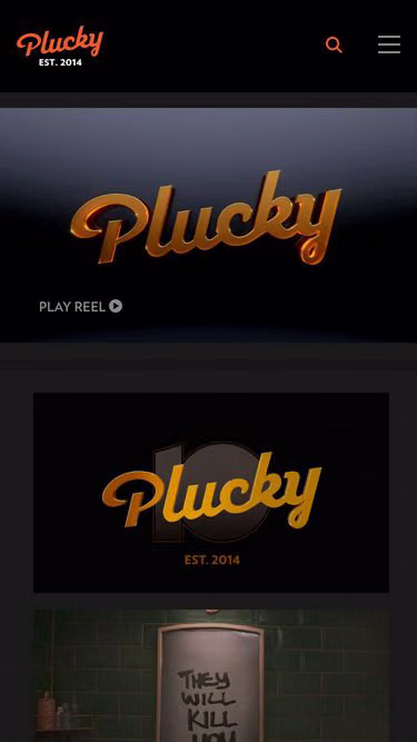 Screenshot of plucky.org