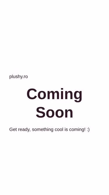 Screenshot of plushy.ro