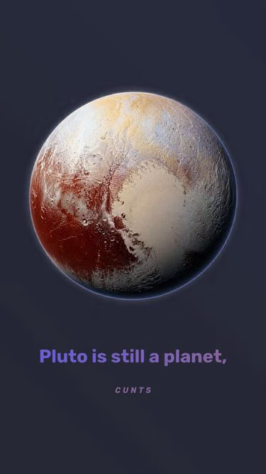 Screenshot of pluto.space