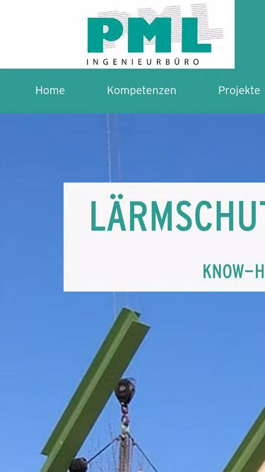 Screenshot of pml.ch