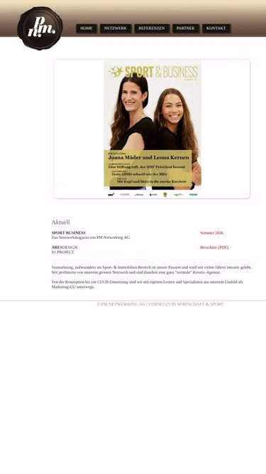 Screenshot of pmn.ag