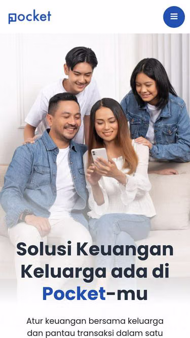 Screenshot of pocket.co.id