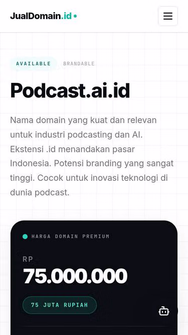 Screenshot of podcast.ai.id
