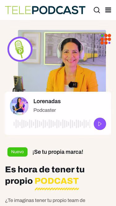 Screenshot of podcast.com.pa