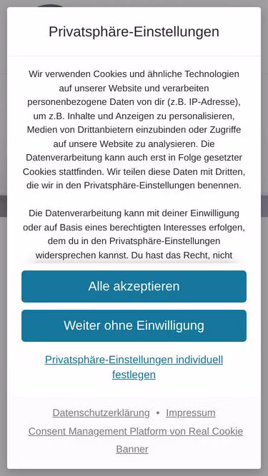 Screenshot of podologie.at