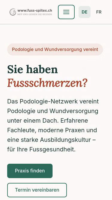Screenshot of podologie.info