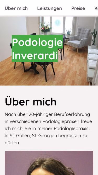 Screenshot of podologie.sg