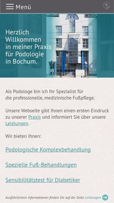 Screenshot of podologie.shop