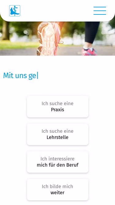 Screenshot of podologie.swiss