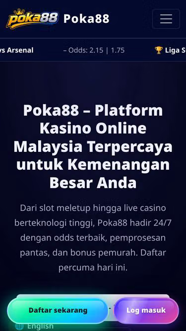 Screenshot of poka88.biz