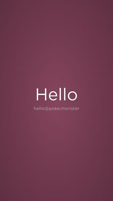 Screenshot of poke.monster