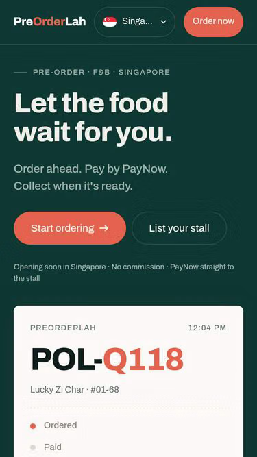 Screenshot of pol.sg