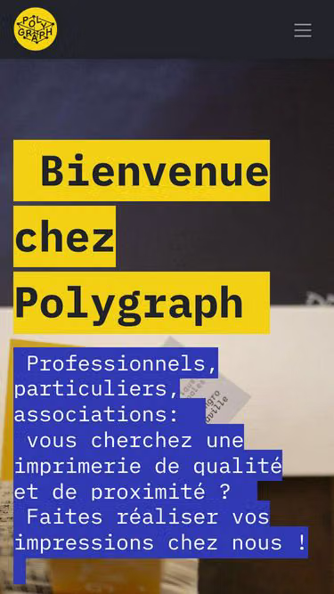 Screenshot of polygraph.fr
