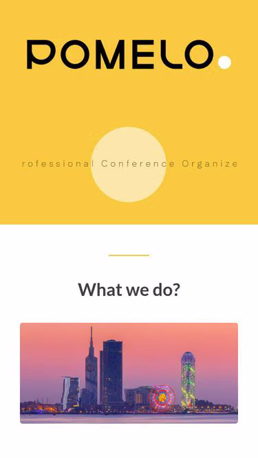 Screenshot of pomelo.ge