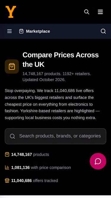 Screenshot of ponder.deals