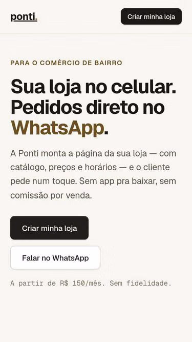 Screenshot of ponti.digital