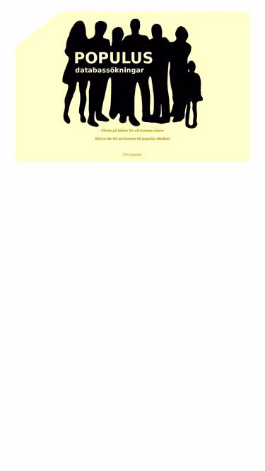 Screenshot of populus.se