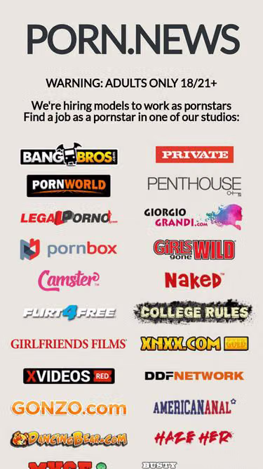 Screenshot of porn.news