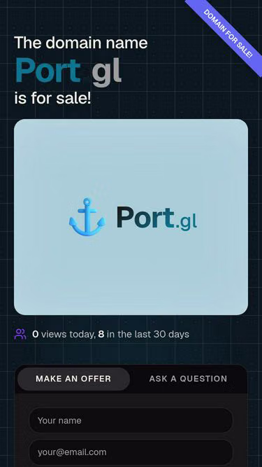 Screenshot of port.gl