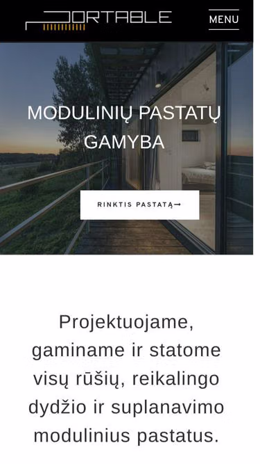 Screenshot of portable.lt