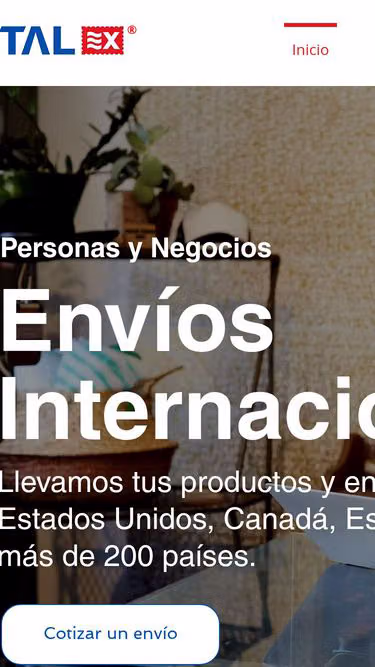 Screenshot of postal.com.co