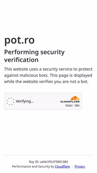 Screenshot of pot.ro