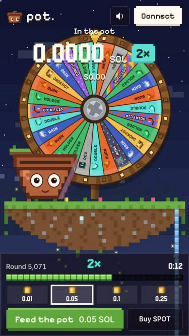 Screenshot of pot.run