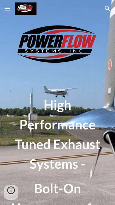 Screenshot of powerflow.us