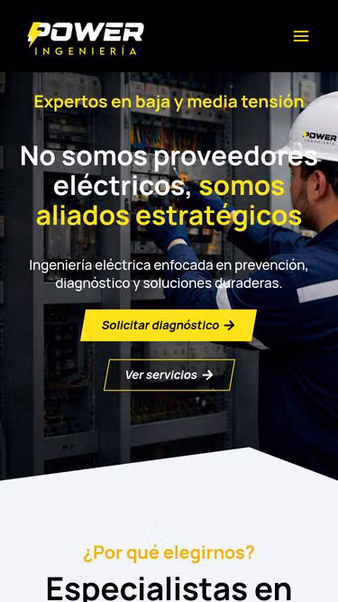 Screenshot of powering.mx